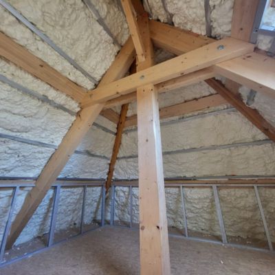 Isolation des combles rampants